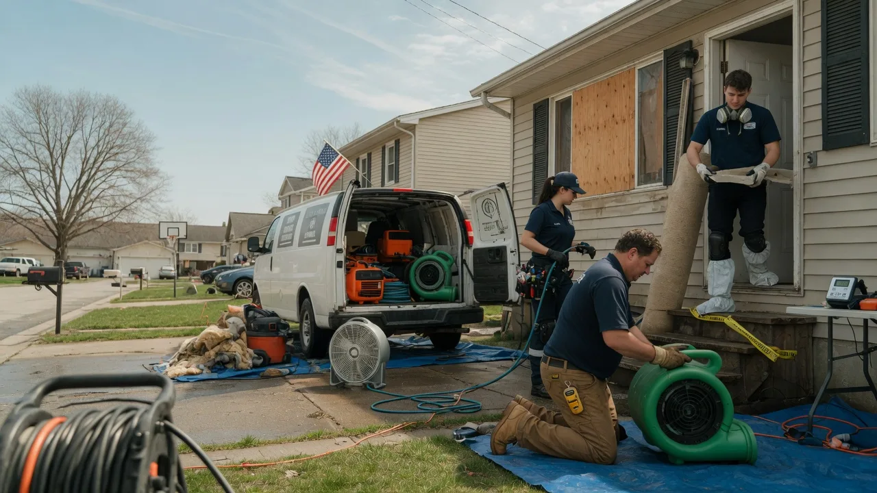 Water Damage Restoration in Alpine, WY near me